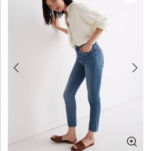 Madewell- Perfect Vintage Crop Jeans